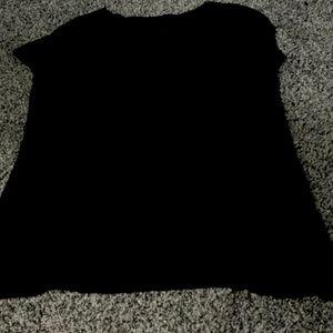 Black plain shirt